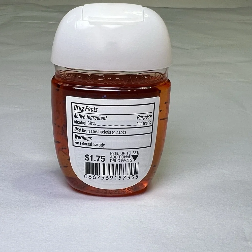 BATH &‎ BODY WORKS POCKETBAC ANTI-BACTERIAL HAND GEL 1 OZ Sweet Cinnamon Pumpkin